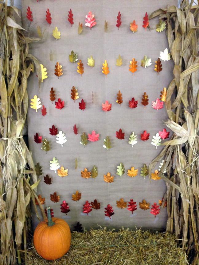 Fabulous fall photo booth