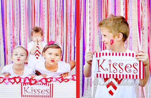 Inspiration for your DIY Valentine's Day photo booth