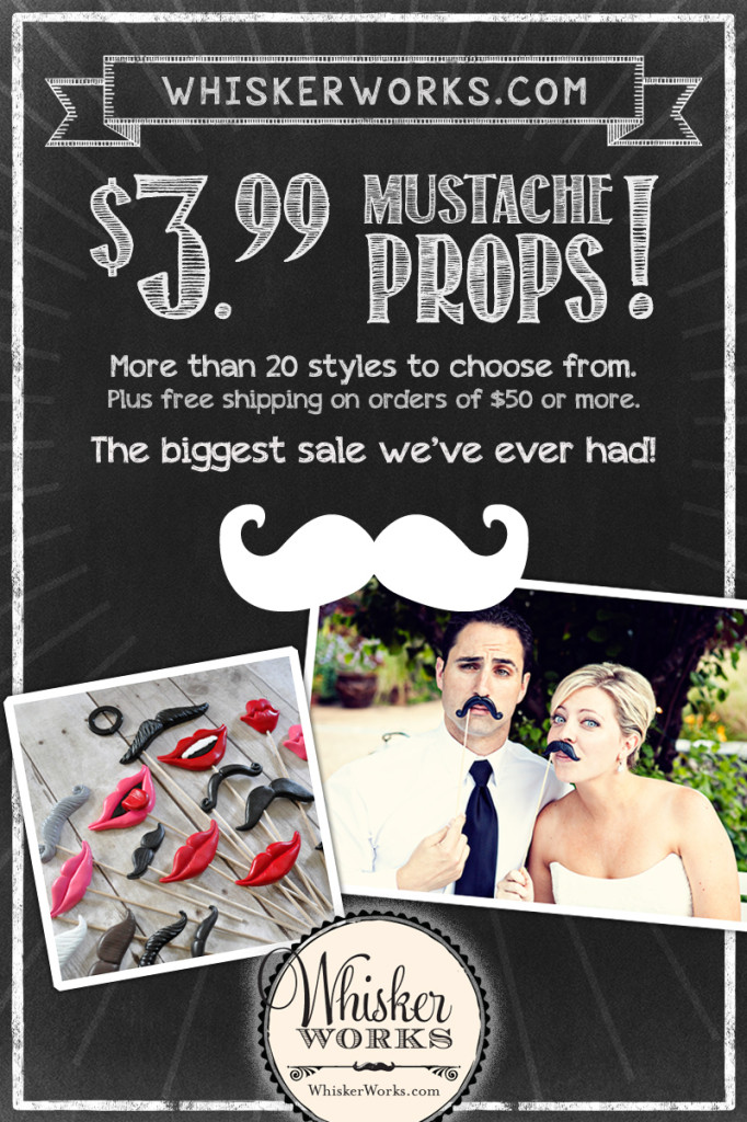Photo booth props on sale